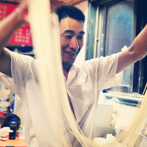Of all the incredible delights that we experienced in #Shanghai, these Henan-style hand-pulled noodles bested them all. I live for #noodles, and these were nothing short of stupendous. Featured today on GastronomyBlog.com!