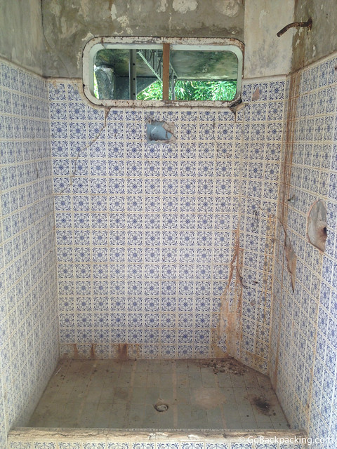 Old shower