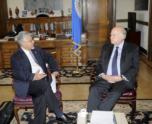 OAS Secretary General Receives Minister of Planning and Sustainable Development of Trinidad and Tobago