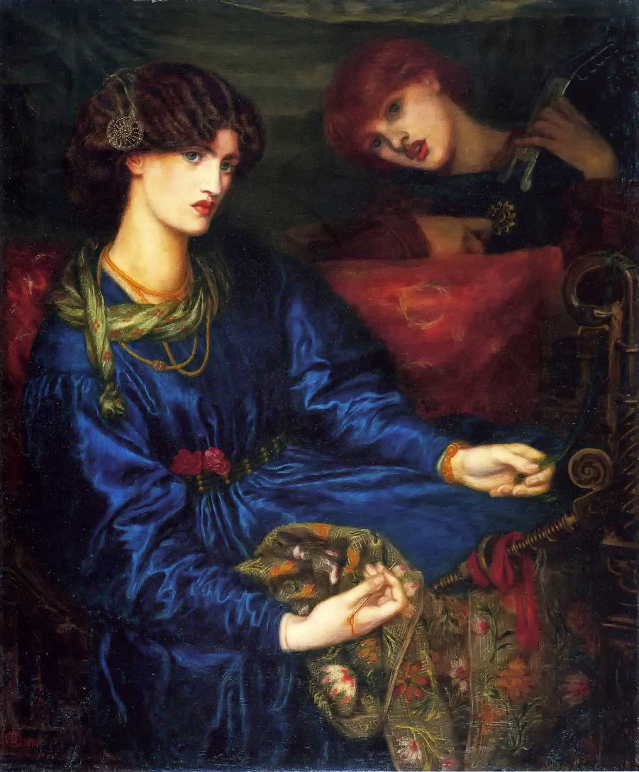 Mariana by Dante Gabriel Rossetti - 1870