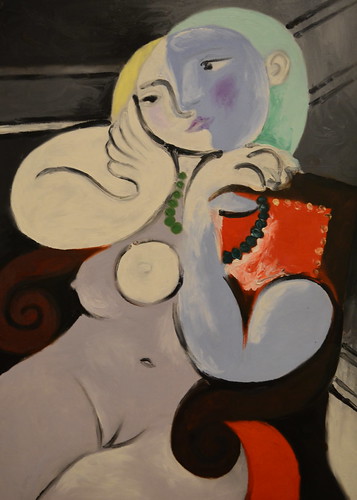 Picasso - Nude Woman in a Red Armchair