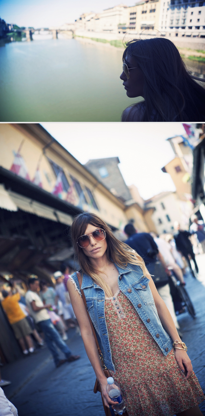 street style barbara crespo holidays cruisse travels italy firenze outfit