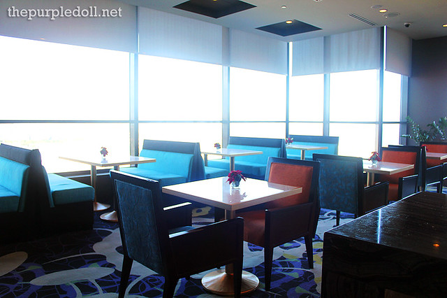 Bellevue Manila Signature Club Lounge Dining Area