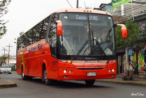 Pullman Bus en Santiago | Comil Campione 3.45 - Mercedes Benz / CLLZ23