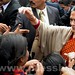 Sonia Gandhi interacts with students at Raebareli 01