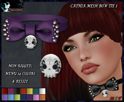 OFFER! *P* Cathia Mesh Bow Tie 1 ~ 14 Colors~