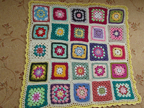 445 'creativegranny' made a SIBOL Blanket for Olive her Sister-in-law who is in a Care Home. Beautiful!