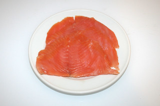 08 - Zutat Räucherlachs / Ingredient smoked salmon