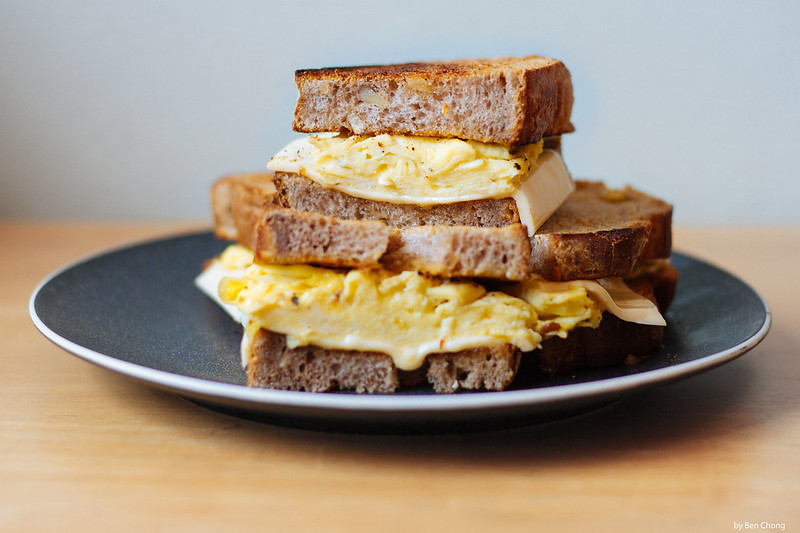 Breakfast - Egg Sandwich with Cheese