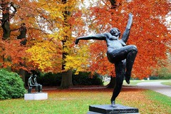 Middelheim sculpture park in Wilrijk