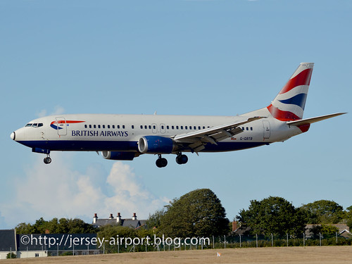 G-GBTB Boeing 737-436 by Jersey Airport Photography