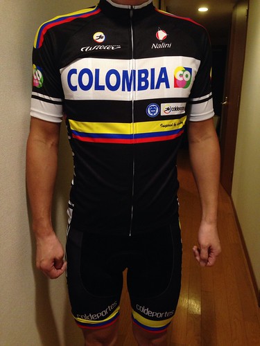 COLOMBIA jersey & bib shorts