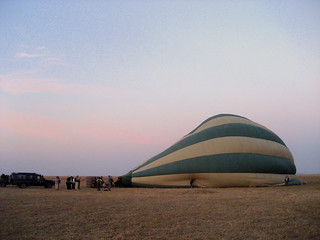 Ballonfahrt im Morgengrauen (Serengeti)
