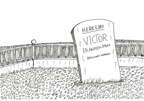Frankenstein's grave