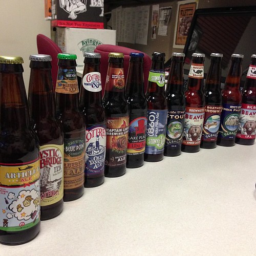 One last local beer haul for all those brews I won't find out in Chicago.