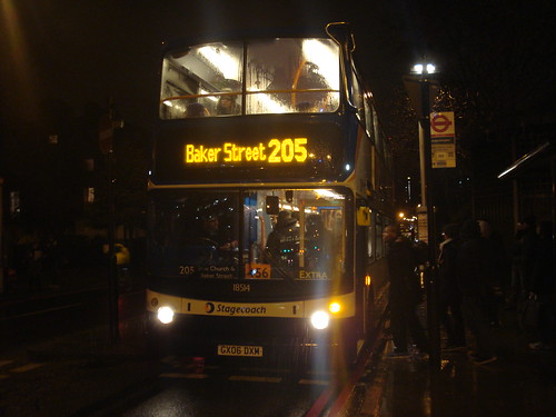 Stagecoach 18514 on Route 205, Angel