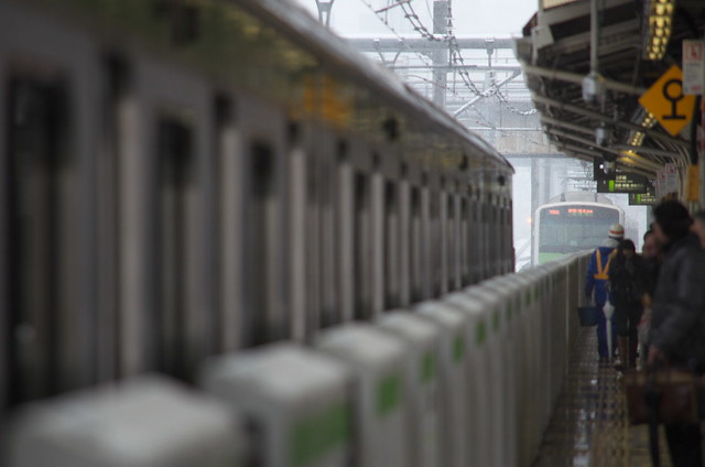 Tokyo Train Story 東京雪景色 2014年2月14日