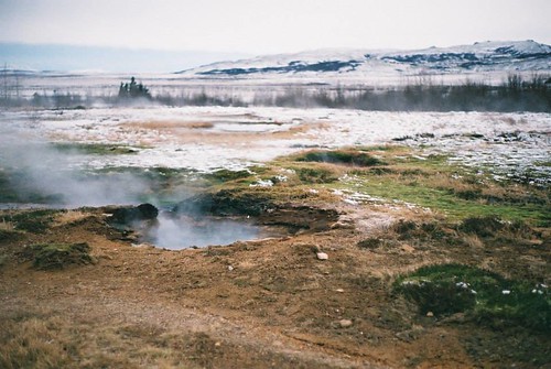 iceland - geyser