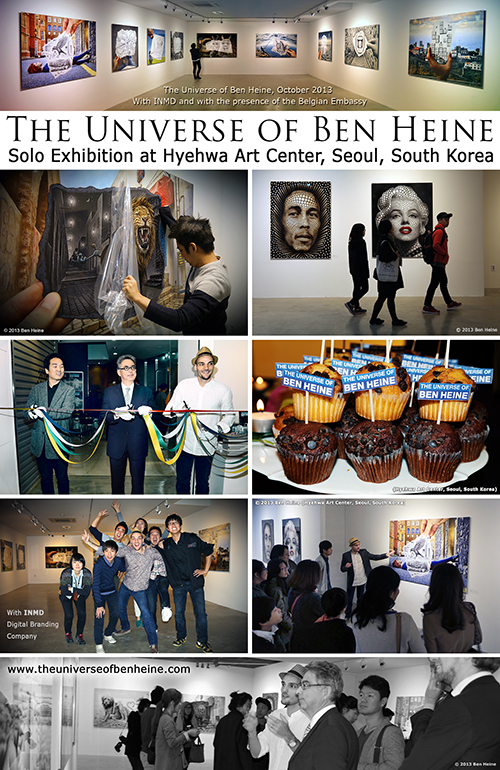 Ben Heine Exhibition at Hyehwa Art Center - Seoul, South Korea, via INMD - 2013