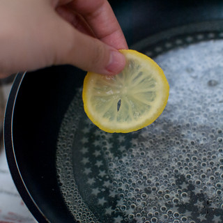 simmer lemon slices in syrup for 1 hour