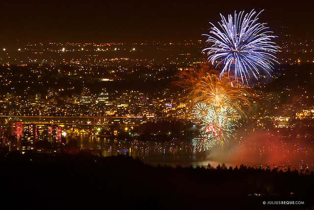 Tonight in Vancouver: Celebration of Light from Cypress Mountain