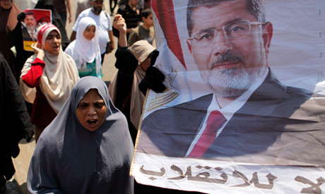 Muslim Brotherhood supporters of ousted President Mohamed Morsi on Aug. 2, 2013 protested in the thousands for his release and restoration to office. by Pan-African News Wire File Photos