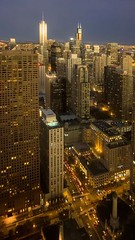 Sunset Chicago Trump, Willis & Loop by doug.siefken