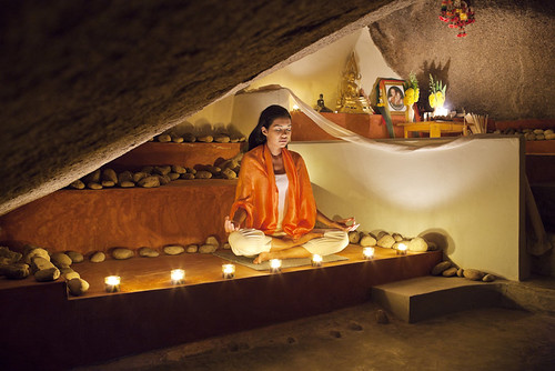 Kamalaya Koh Samui meditation cave
