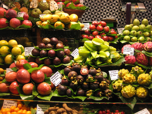 La Boqueria Market. From Foodie Finds: Exploring Barcelona, One Bite at a Time