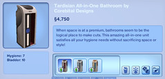 Tardisian All-in-One Bathroom by Corebital Designs