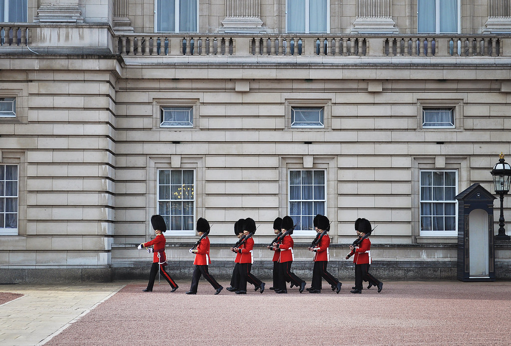 Marching Royal Guards