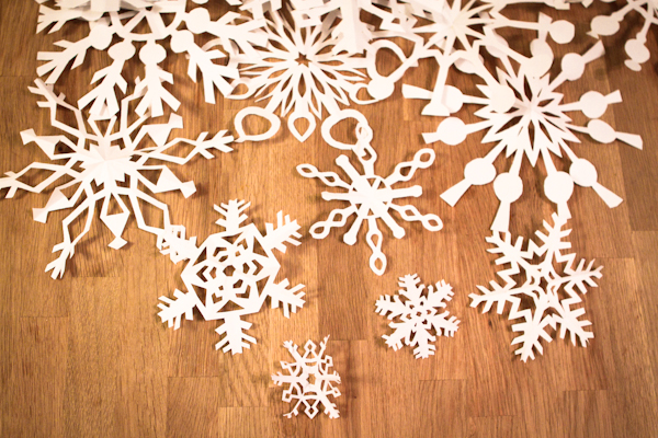 make your snowflakes!