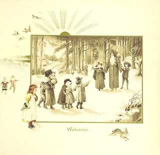Image taken from page 9 of 'The Coming of Father Christmas'