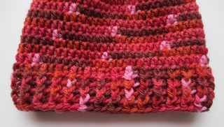 Child's Crocheted Wool Ribbed Hat Band