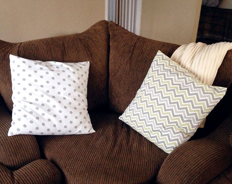 10 Minute Pillow Covers