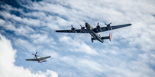 B-24 and P-51