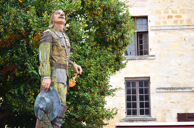 Cyrano de Bergerac statue, Bergerac, France