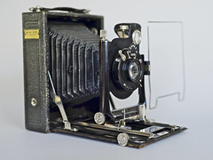 15—German plate folder 9 x 12cm with Schneider Kreuznach Radionar 135mm