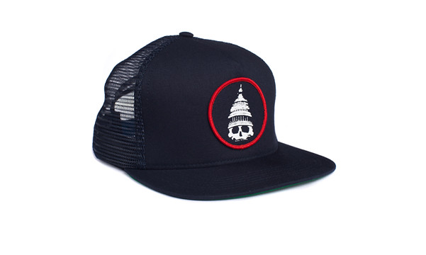 huf_hat_Death_And_Taxes_Trucker_Navy