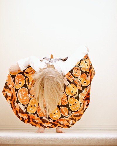 Spooktacular Halloween Twirl Dress