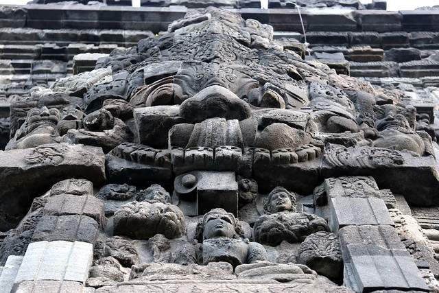 Great examples of Shiva art at Prambanan