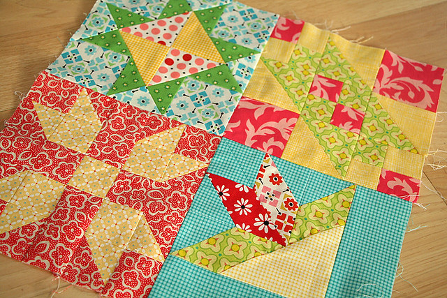 Farmer's Wife baby quilt WIP