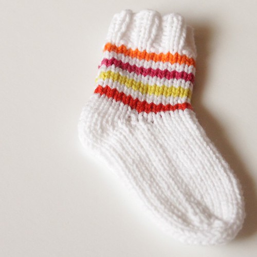 Baby striped sock
