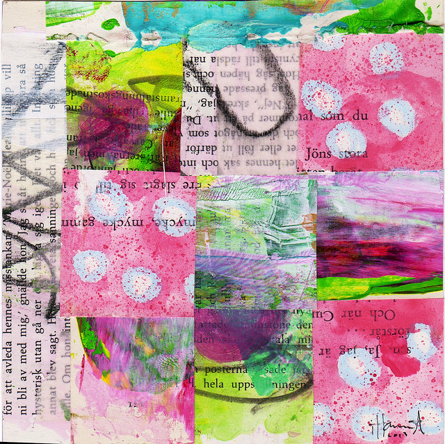 365 Collages | Week 35 | Paper Patchwork Edition