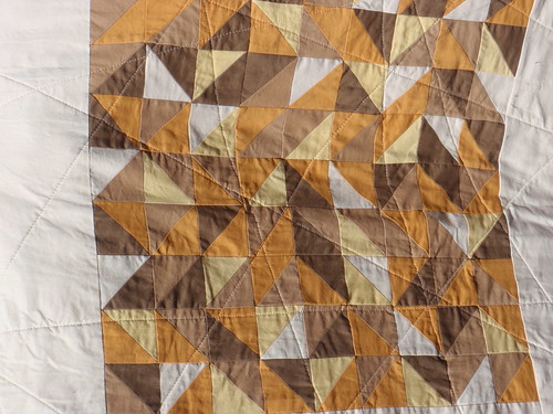 Quilting on Toffee Shards