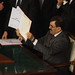 التوقيع على الدستور التونسي الجديد بالمجلس التأسيسي