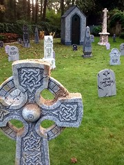 Halloween Graveyard Props
