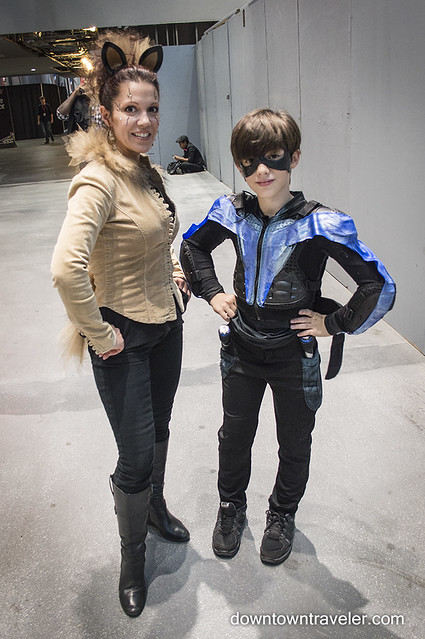 NY Comic Con Kids Costume Nightwing Robin