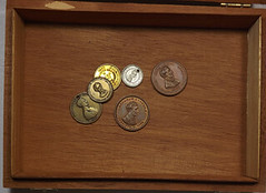Box of 1860 campaign medals