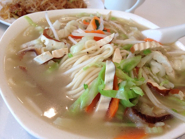 素湯麺 - Vegetable Noodle Soup